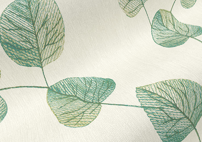 Alessio, Green Jewel - Roller Blind - Image 4